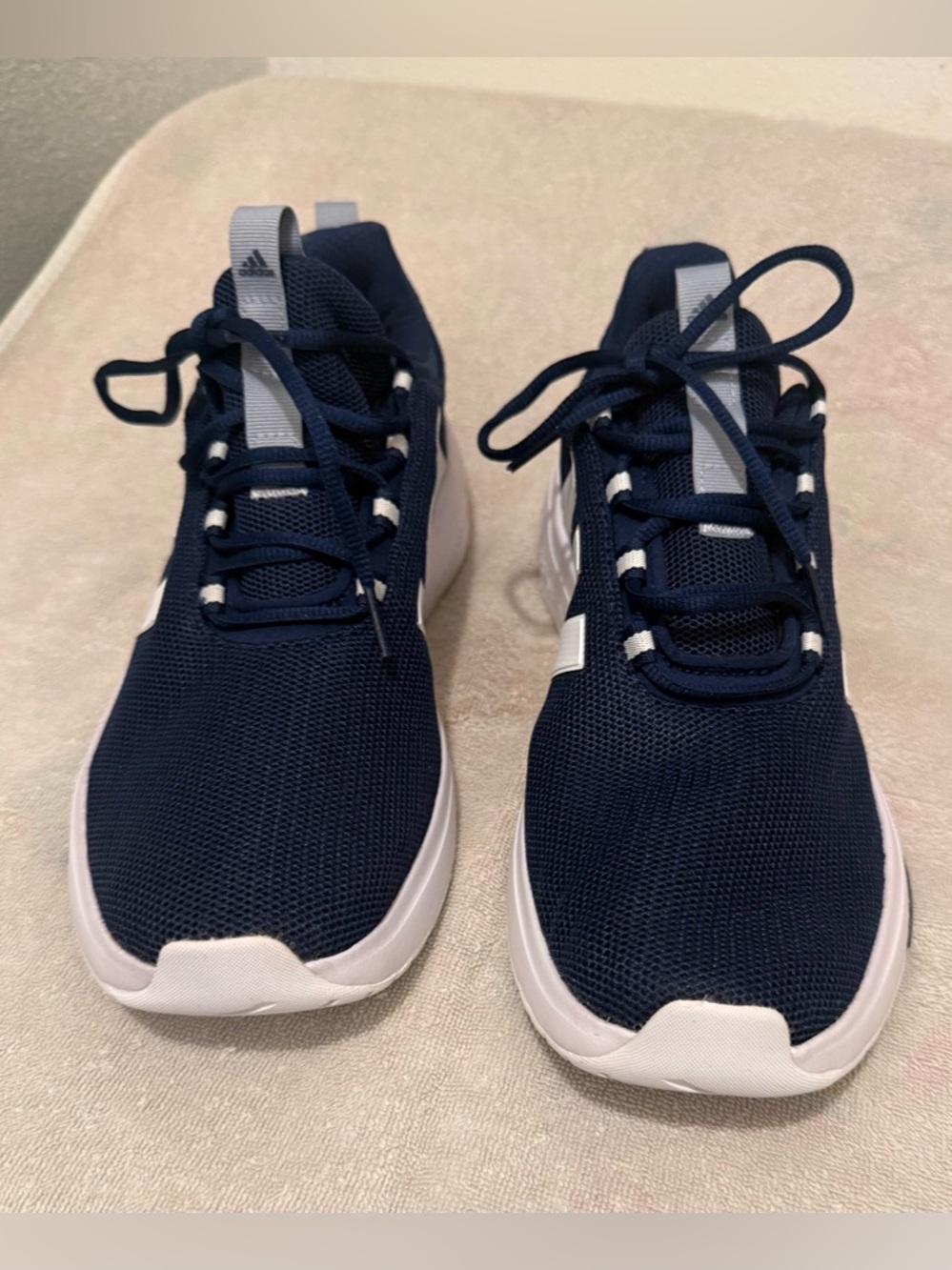 adidas Racer TR23 Lace-Up Men's Athletic Sneaker Dark Blue White IG7325